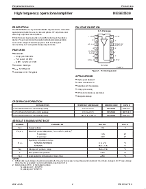 浏览型号NE5539F的Datasheet PDF文件第2页