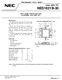 浏览型号NES1821B-30的Datasheet PDF文件第1页