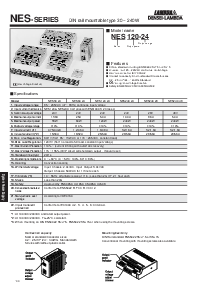 浏览型号NES120的Datasheet PDF文件第1页