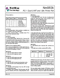浏览型号NM9835CV的Datasheet PDF文件第15页