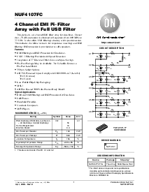 浏览型号NUF4107FCT1G的Datasheet PDF文件第1页