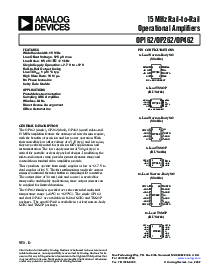 浏览型号OP462GS的Datasheet PDF文件第1页