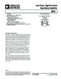 浏览型号OP97FJ的Datasheet PDF文件第1页