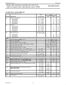 浏览型号P80C552EFA的Datasheet PDF文件第10页