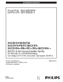 浏览型号P87C51FB-4N的Datasheet PDF文件第1页
