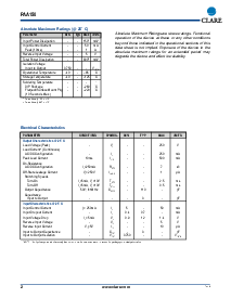 浏览型号PAA150的Datasheet PDF文件第2页