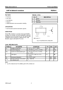 浏览型号PBR941的Datasheet PDF文件第2页