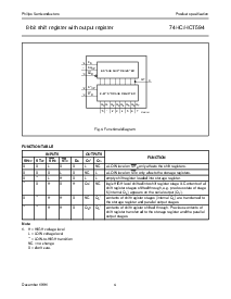 浏览型号PC74HC594P的Datasheet PDF文件第4页