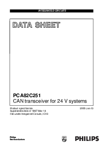 浏览型号PCA82C251T的Datasheet PDF文件第1页
