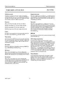 浏览型号PCF1178CU/5的Datasheet PDF文件第6页