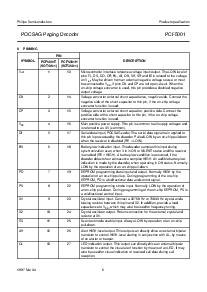 浏览型号PCF5001H的Datasheet PDF文件第6页