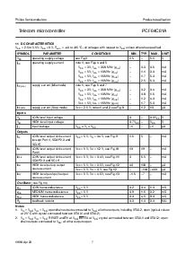 浏览型号PCF84C81的Datasheet PDF文件第7页