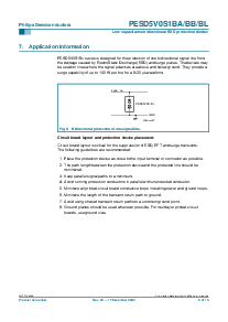 浏览型号PESD5V0S1BB的Datasheet PDF文件第8页