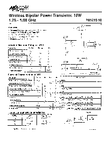 浏览型号PH1819-10的Datasheet PDF文件第1页
