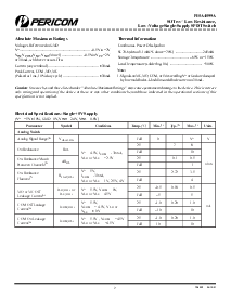 浏览型号PI5A4599ACX的Datasheet PDF文件第2页