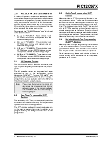 浏览型号PIC12C671-04/JM的Datasheet PDF文件第5页