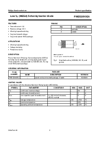 浏览型号PMEG2010AEB的Datasheet PDF文件第2页