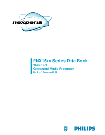 浏览型号PNX1502E的Datasheet PDF文件第1页