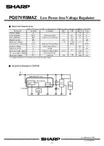 浏览型号PQ07VR5MAZ的Datasheet PDF文件第2页