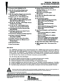 浏览型号TMS320C52PJ80的Datasheet PDF文件第1页