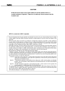 浏览型号PS2502-1的Datasheet PDF文件第12页