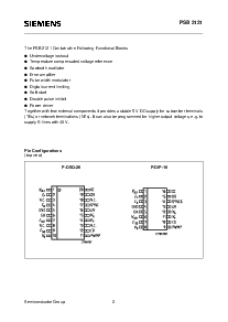 浏览型号PSB2121-P的Datasheet PDF文件第2页