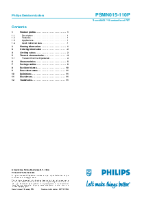 浏览型号PSMN015-110P的Datasheet PDF文件第12页