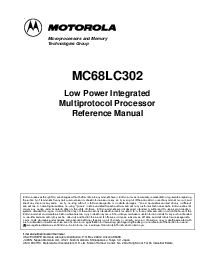 浏览型号MC68LC302PU20的Datasheet PDF文件第1页