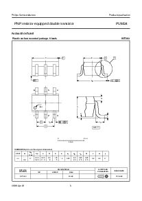 浏览型号PUMB4的Datasheet PDF文件第5页