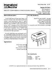 浏览型号PVT422的Datasheet PDF文件第1页