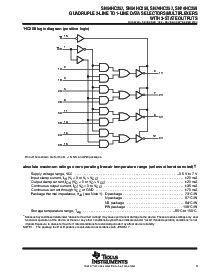 浏览型号SN74HC257PWLE的Datasheet PDF文件第3页
