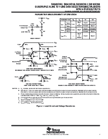 浏览型号SN74HC257PWLE的Datasheet PDF文件第7页
