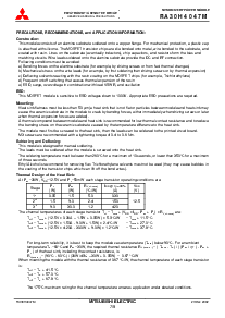 浏览型号RA30H4047M的Datasheet PDF文件第7页