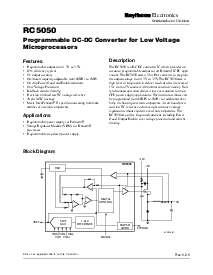 浏览型号RC5050的Datasheet PDF文件第1页