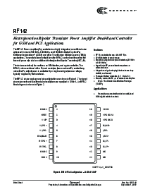 浏览型号RF142的Datasheet PDF文件第1页