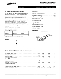 浏览型号RHRP860的Datasheet PDF文件第1页