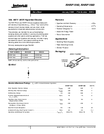 浏览型号RHRP1540的Datasheet PDF文件第1页