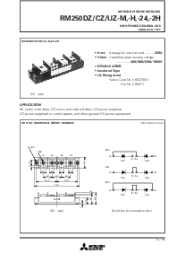 浏览型号RM250UZ-24的Datasheet PDF文件第1页