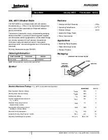浏览型号RURG3060的Datasheet PDF文件第1页