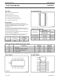 浏览型号74ALS273的Datasheet PDF文件第2页