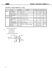 浏览型号PS2701-2的Datasheet PDF文件第4页
