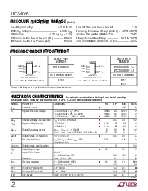 浏览型号LTC3406BES5-1.8的Datasheet PDF文件第2页