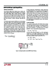 浏览型号LTC4054LES5-4.2的Datasheet PDF文件第11页