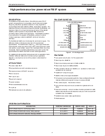 浏览型号SA605DK的Datasheet PDF文件第2页