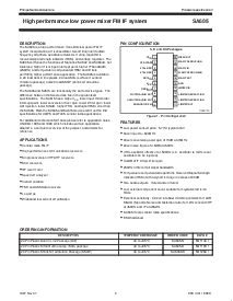 浏览型号SA605N的Datasheet PDF文件第2页