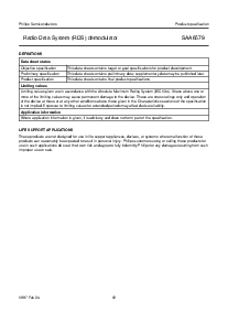 浏览型号SAA6579T的Datasheet PDF文件第12页