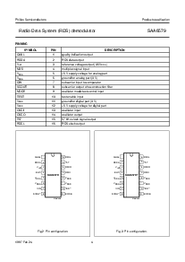 浏览型号SAA6579的Datasheet PDF文件第4页