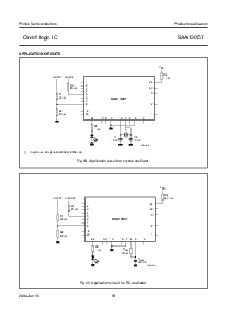 浏览型号SAA1305T的Datasheet PDF文件第19页