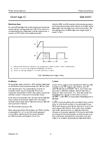 浏览型号SAA1305T的Datasheet PDF文件第9页