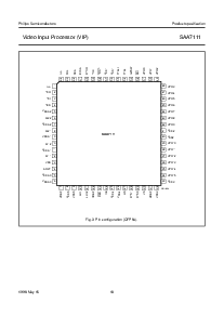 浏览型号SAA7111H的Datasheet PDF文件第10页